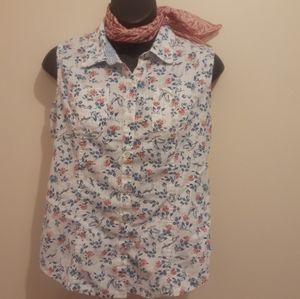 Karen Scott Shirt- Petite Small